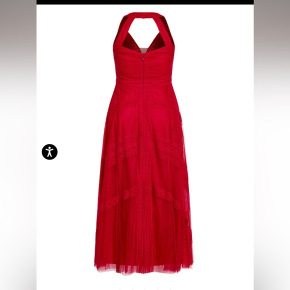 Divine Whimsy Maxi Dress - red - Picture 6 of 7